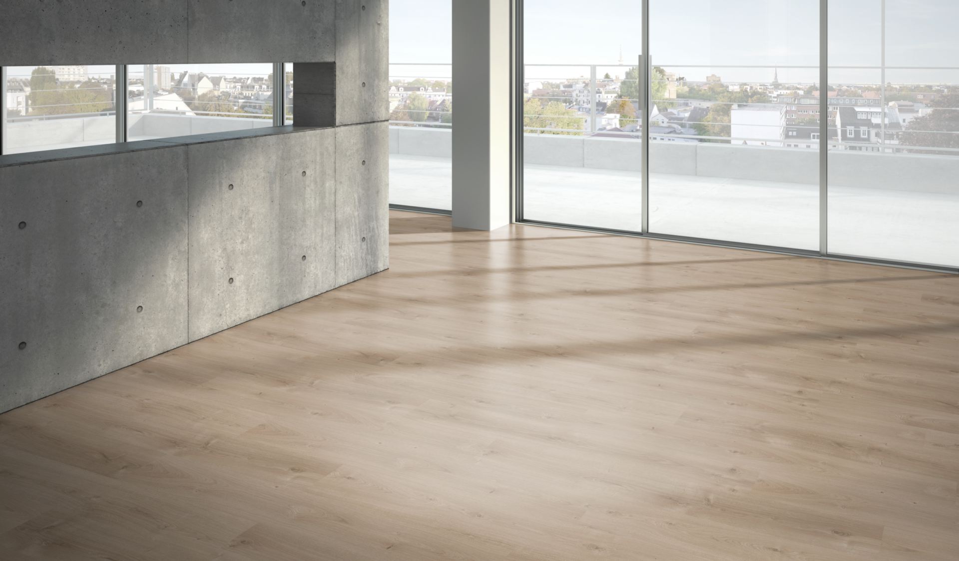 Ламинат Parador Classic 1070 Дуб Авант 1730268 1285×194×9 фото в интерьере